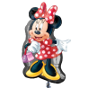 Globo Metalizado de Minnie Cuerpo 81/48cm - Globos de Formas Metalizados