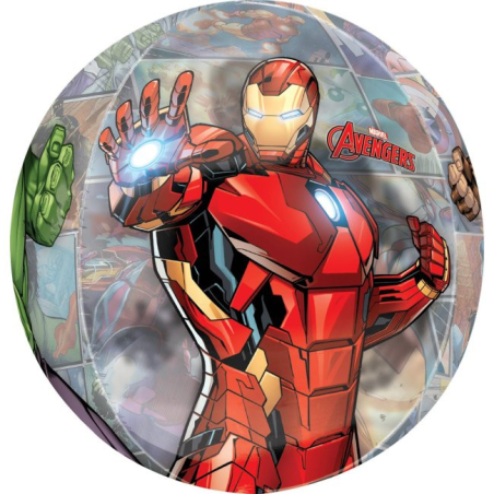Globo Metalizado de Avengers 38/40cm - Globos de Formas Metalizados