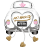 Globo Metalizado Just Married 60/76cm