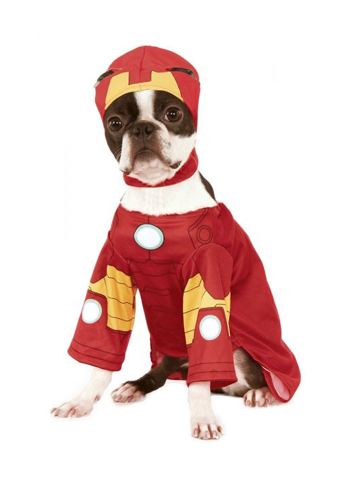 Disfraz de Iron Man Mascota - DISFRACES PARA PERROS