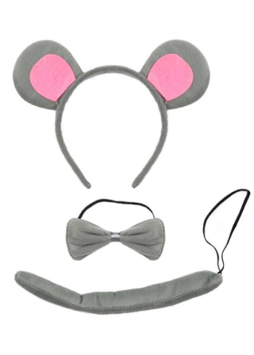 Set de Raton Gris - Complementos de Animales