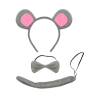Set de Raton Gris - Complementos de Animales