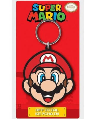 Llavero Super Mario Cara - Regalos de Nintendo
