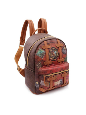 Comprar Harry Potter MarrÃ³n Mochila Fashion Harry Potter Railway - Regalos de Harry Potter