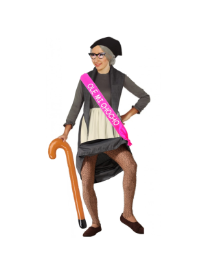 Disfraz de La Yaya con banda - Disfraces Despedidas de Soltera - Disfraces para despedidas de Soltera - Los mas vendidos