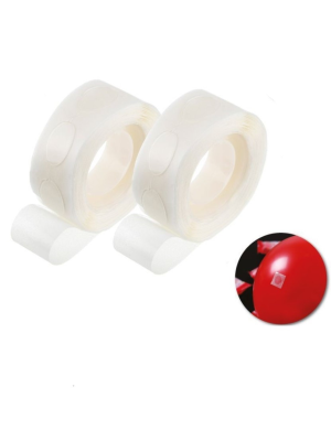Set de 2 Rollos de Puntos de Pegamento para Globos