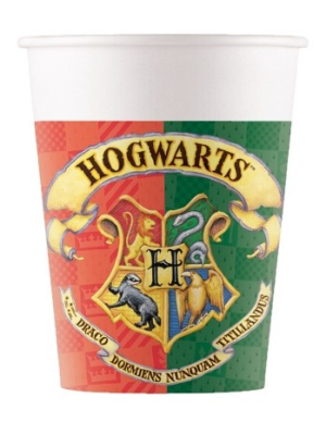 Vasos Harry Potter Hogwarts - Fiesta de Cumpleaños de Harry Potter