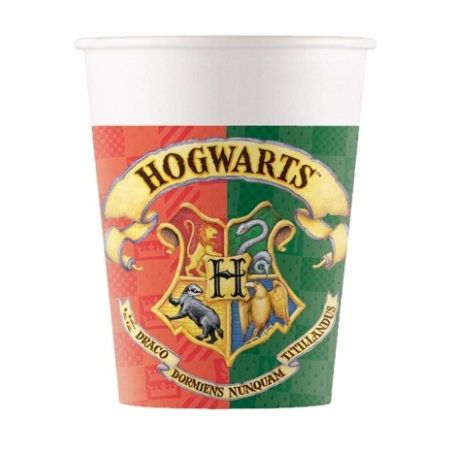 Vasos Harry Potter Hogwarts - Fiesta de Cumpleaños de Harry Potter