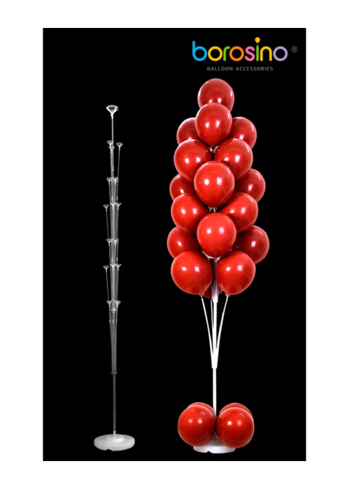 Soporte con Base Para Columna de Globos - Articulos y Decoracion de Fiesta