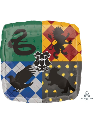 Globo de Harry Potter Hogwarts Foil 43cm - Fiesta de Cumpleaños de Harry Potter