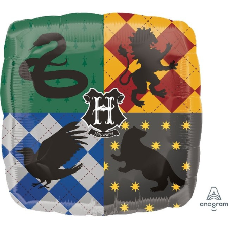 Globo de Harry Potter Hogwarts Foil 43cm - Fiesta de Cumpleaños de Harry Potter