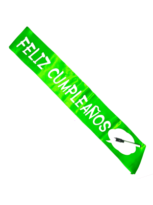 Banda Feliz Cumpleaños Rotulador (Colores Surtidos) - Bandas para cumpleaños