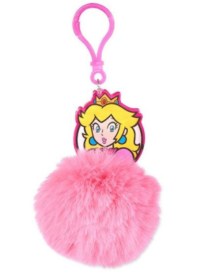 Comprar LLavero Super Mario Princesa Peach Pom Pom - Regalos de Nintendo