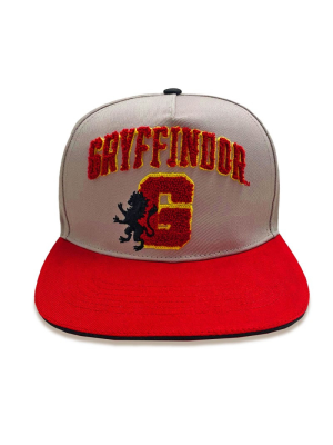 Gorra Gryffindor College Visera Plana