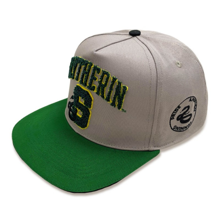 Gorra Slytherin College Visera Plana - Regalos de Harry Potter