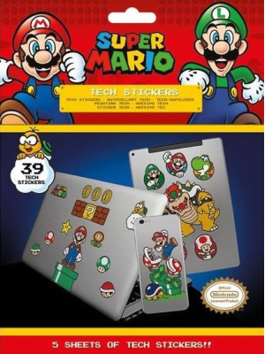 Pegatinas Super Mario - Regalos de Nintendo
