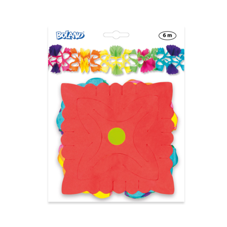 Guirnalda Papel Colores 6M