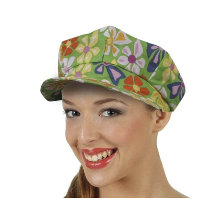 Gorra Hippie De Tela - Complementos años 60-70 (Hippies)