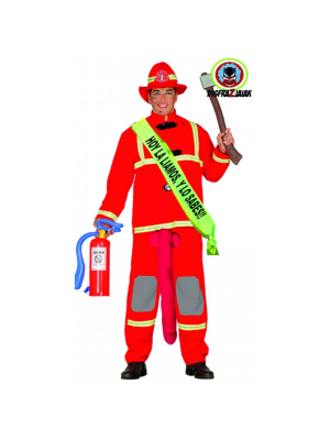 Fantasia de Bombeiro Mangueira Man