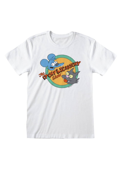 Camiseta El Show de Rasca y Pica - Los Simpsons