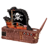 Piñata Barco Pirata - Fiestas de Cumpleaños de Piratas