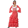 Disfraz de Sevillana Rojo y Blanco - Disfraces de Sevillana para Mujer