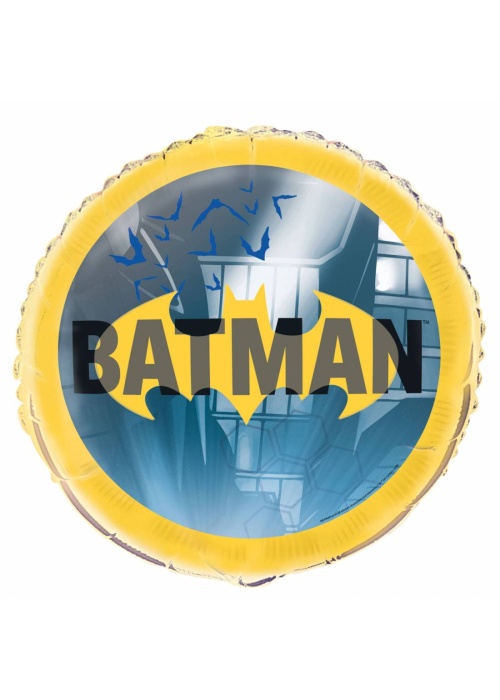 Globo Circular Batman - Cumpleaños de Batman Y El Joker