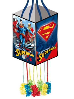 Piñata Superman - Fiestas de Cumpleaños de Superheroes