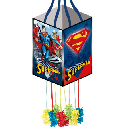 Piñata Superman - Fiestas de Cumpleaños de Superheroes
