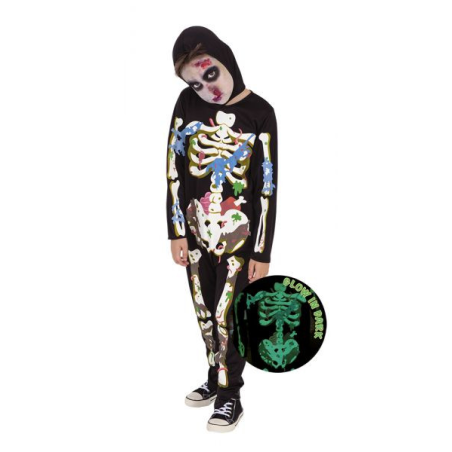 Disfraz de Esqueleto Zombie Infantil