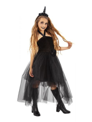 Disfraz de Unicornio Tinieblas Infantil - Disfraces Halloween Niña