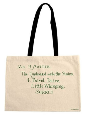 Comprar Bolsa de Tela Carta de acceptaciÃ³n de Hogwarts - Harry Potter - Inicio