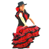 Disfraz de Sevillana Corta