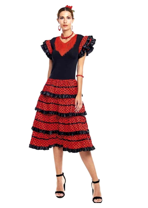 Disfraz Flamenca Mujer - Comprar Online {Miles de Fiestas}