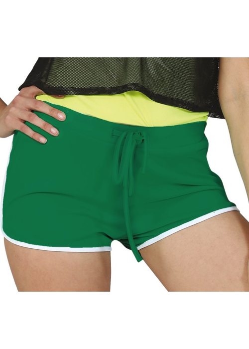 Short Verde Adulto - Complementos años 80-90