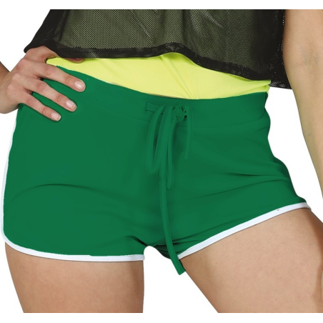 Short Verde Adulto - Complementos años 80-90