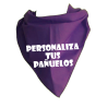 Pañuelo y bandas personalizadas para despedidas y cumpleaños