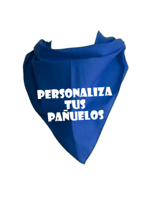 Pañuelo y bandas personalizadas para despedidas y cumpleaños