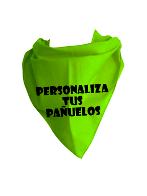 Pañuelo y bandas personalizadas para despedidas y cumpleaños