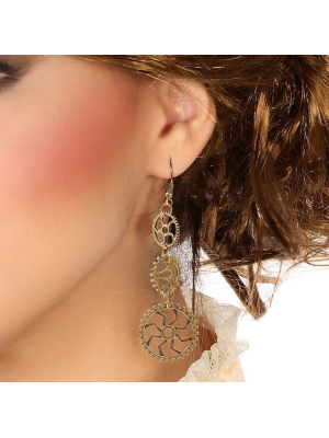 Pendientes Steampunk - Complementos de Steampunk
