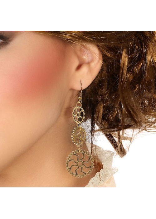 Pendientes Steampunk - Complementos de Steampunk