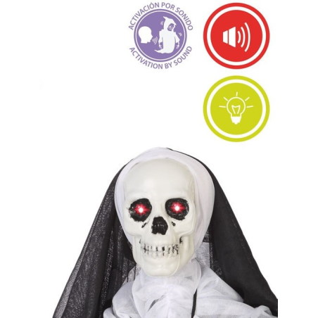 Muñeco Colgante Monja 90cm