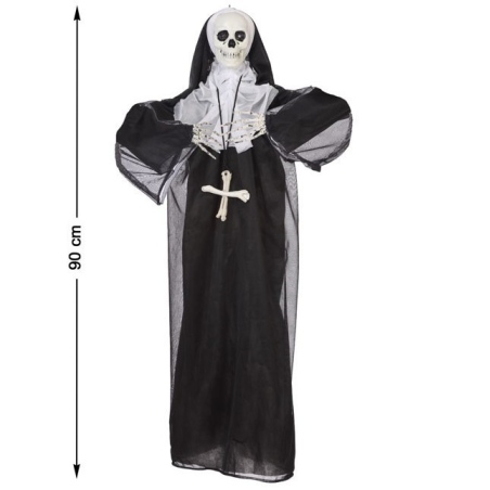Muñeco Colgante Monja 90cm
