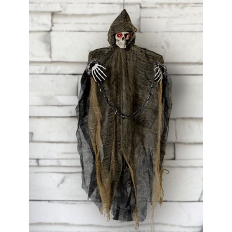 Muñeco Colgante Esqueleto Marron 89cm