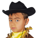 Comprar Sombrero Vaquero Negro Infantil - Complementos de Vaqueros