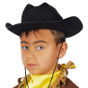 Sombrero Vaquero Negro Infantil - Complementos de Vaqueros