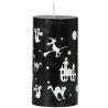 Vela negra con Dibujos