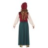 Disfraz de Zingara Verde Infantil