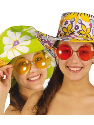 Comprar Óculos Hippie Grandes Sortidas por apenas 2.50€ – Loja de fantasias online