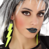Pendientes Rayo Amarillo Neon